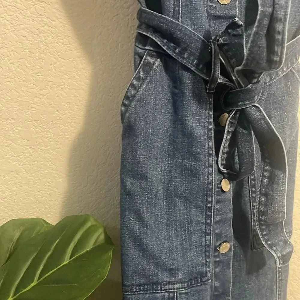 GAP denim size small dress - Picture 4 of 5